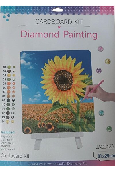 DUCK HOBY 21X25 Beaded Stone Mosaic Diamond Painting for Kids Tapestry Board ...