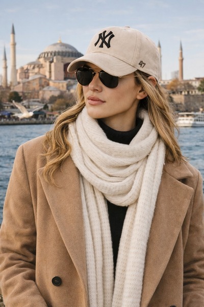 luwian Spor NY Nakışlı Unisex Arkası Ayarlanabilir ŞAPKA CAP