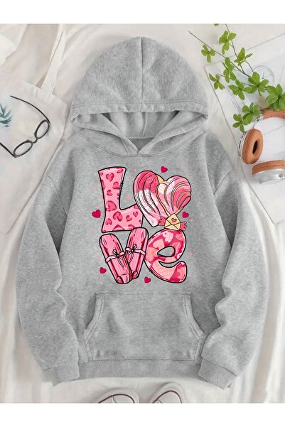 Deocept سويت شيرت للجنسين مطبوع بغطاء رأس بجيب كنغر مريح وقصة قصة فضفاضة قطع