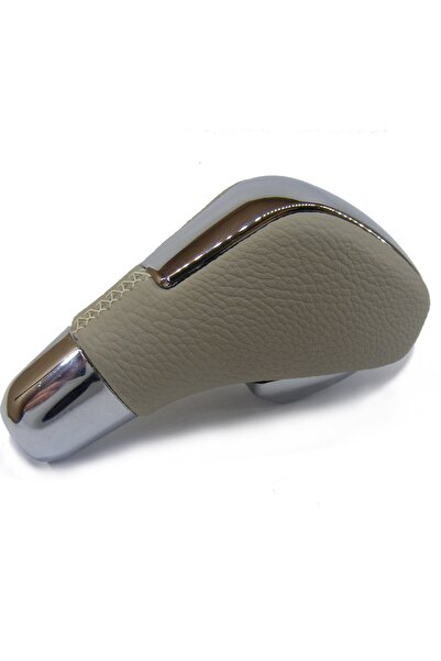 AutoAll Renault Fluence Beige Leather Automatic Gear Shift Knob