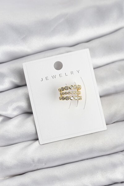 Inure Jewelry Gold Color Zircon Stone Brass Cartilage Earcuff Earring