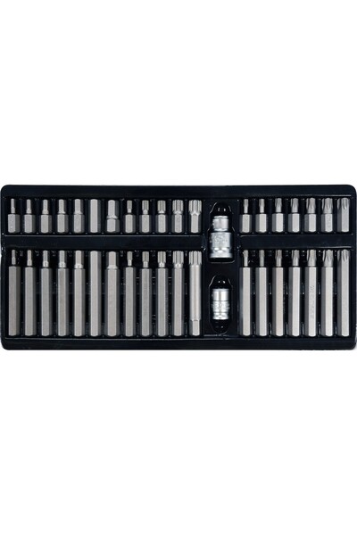 Other Biți de șurubelniță Torx, hexagonale, cu caneluri, set de 40 buc YT-040...