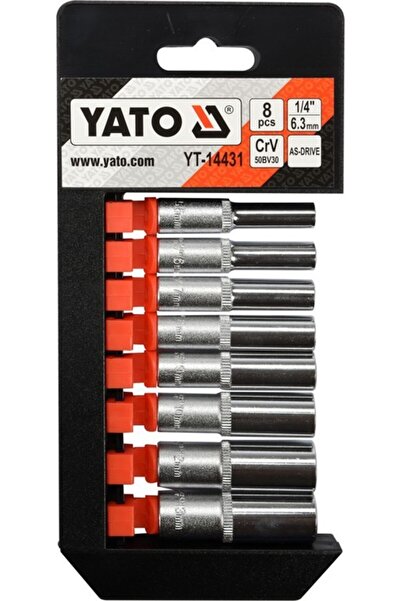 Other SET DE CHEI TUBULATE LUNGIME DE 1/4", 8 BUCĂȚI YT-14431 YATO