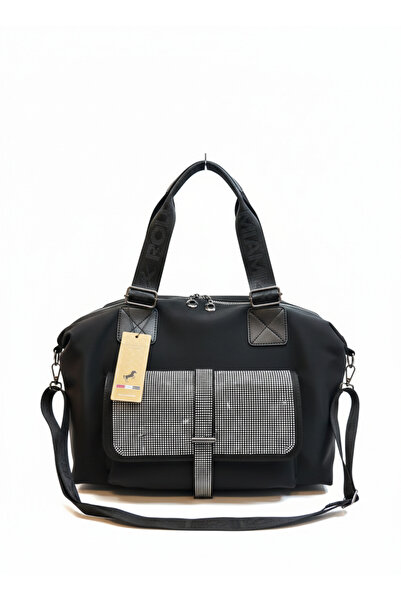 Miami Polo Taş Detaylı Kolay Temizlenebilir El Ve Omuz Askılı Plaj, Piknik, S...