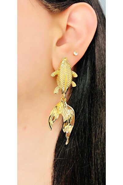 Store Diva Charm Lucky Fish Koi Earrings