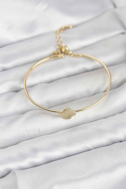 Inure Jewelry سوار نسائي ذهبي اللون من موديل يونكا