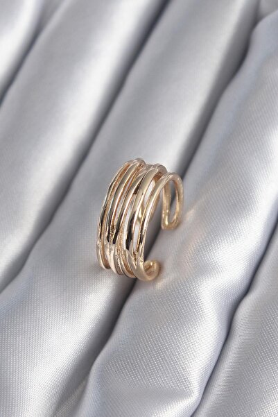 Inure Jewelry Gold Color Adjustable Women's Ring