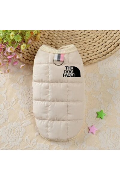 OME Haină de designer pentru câini - Bej - Mărimea M