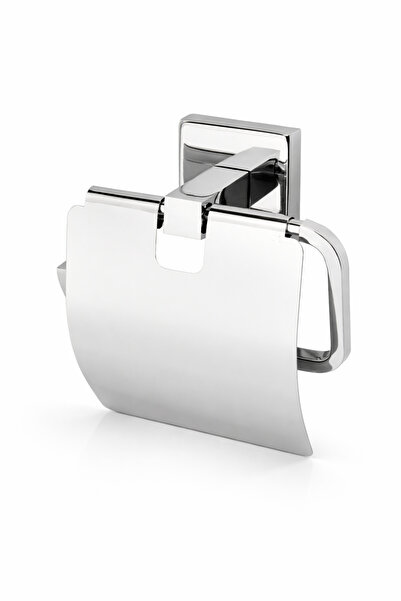 DMR HOME Toilet Paper Holder with Lid |   Stainless Steel Chrome Toilet Paper...