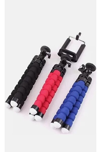 Melien Telefon Tripod Yumuşak Tripod Esnek Hareketli Sağlam Selfie Çubuğu Tel...