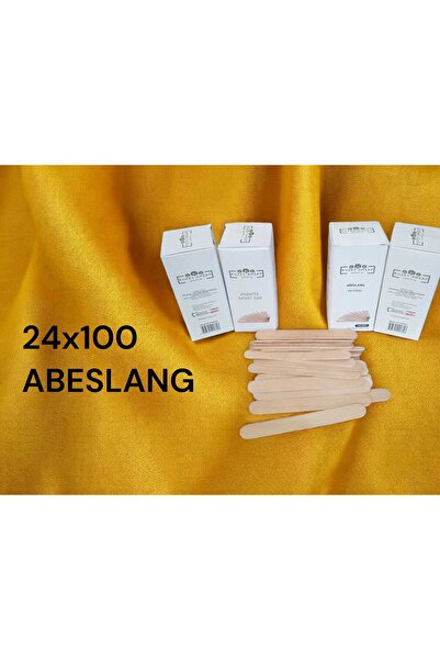 Kuzey Ahşap Ayancık Kuzey Ahşap Abeslang dil çubuğu tahta ağda spatulası 24 x...