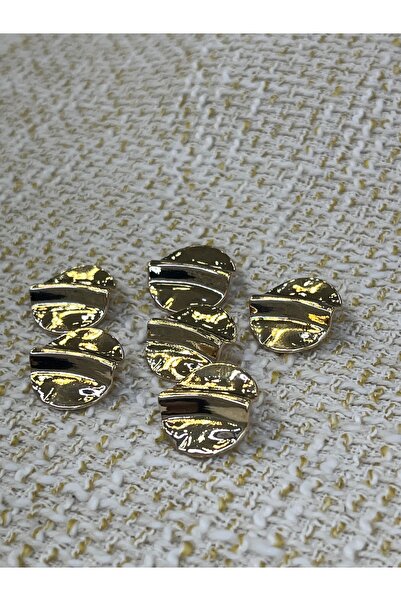 ODDA TASARIM ATÖLYESİ مجموعة أزرار بتفاصيل متموجة عالية الجودة مقاس 18 مم