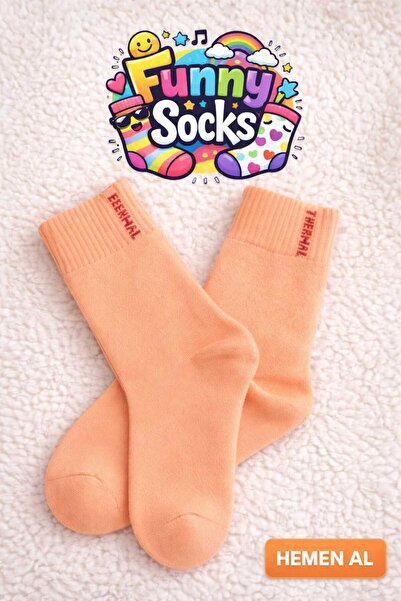 Funnysocksonline TERMAL HAVLU ÇORAP