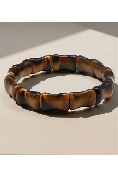 Taşmir سوار رولكس من حجر عين النمر الفاخر 20 سم