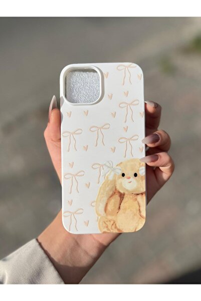 CaseKİdükkan iPhone 11 Compatible Silicone Inside Velvet Launch Bouncy Patter...