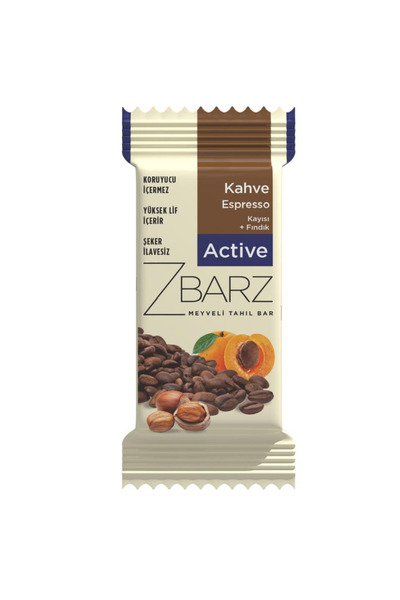 Zbarz Active Kahve Espresso Fonksiyonel Atıştırmalık Bar 12li