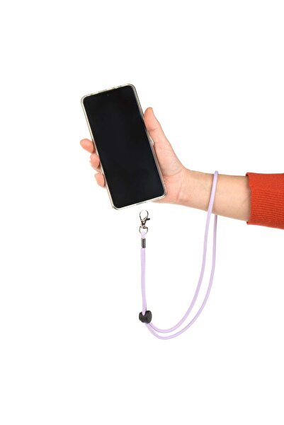 OEM Snur de gat pentru husa de telefon mobil, de culoare lila, cu lungime max...