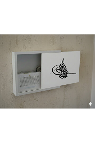 woodeska Modem Saklama Kutusu Sürgülü Modem Kutusu Tablo Sigorta Panosu Gizle...