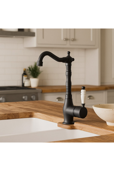 banyosepeti صنبور الحمام فالنت مات سيلكير – 360 °   أنبوب دوار، موفر للمياه