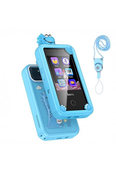 OEM Smartphone pentru copii intr-o husa ble din silicon, cu design dinozaur. ...