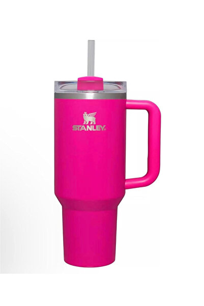 Stanley Quencher Pipetli Termos 1,18 L Camelia-Pembe