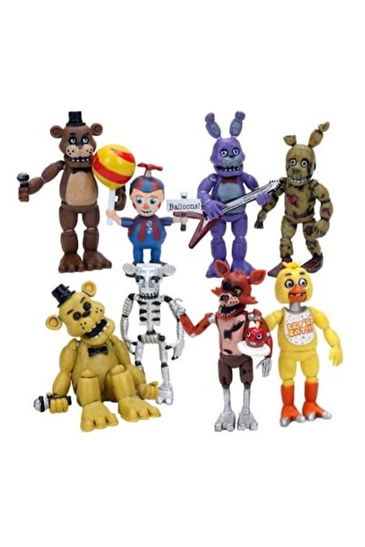 MASHASHOP Set de 8 figurine FNAF Five Nights at Freddy's