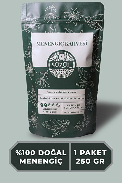 Süzül Kahve ve Baharat Menengiç Kahvesi 250 g Kafeinsiz Geleneksel Lezzet – S...