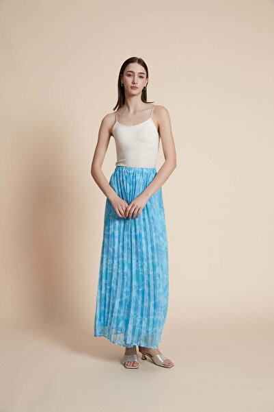 Yola بنطال طويل واسع الثنيات