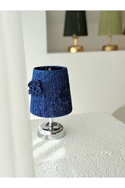 KaiAtelier HandMade Gleam Kablosuz Masa Lambası / Abajur Krom Ayak