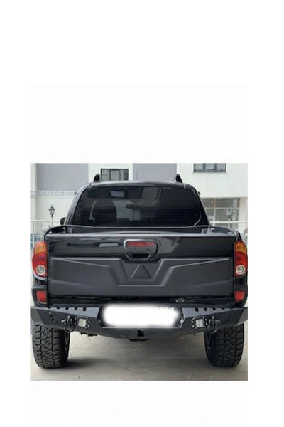 TMZ Garage Mitsubishi L200 2015+ Yarım Bagaj Kapağı Kaplama | Mat Siyah Arka ...