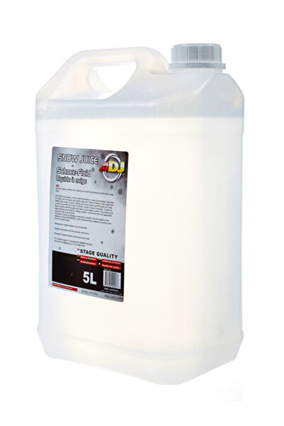 Nobrand American DJ 5L Snow Fluid for Machines - Non-toxic, Long-lasting Effect