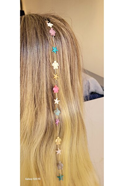 LO ADORO 2 Pieces Holiday Hair Accessory Kızıl Dereli Model 2-Pack