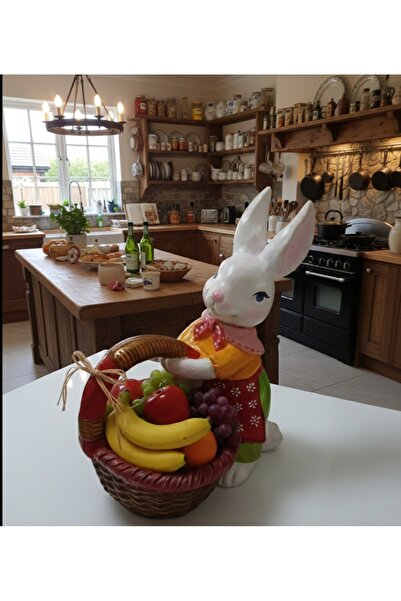RENKLİMASALTASARIMLAR SEPETLİ BÜYÜK BOY TAVŞAN
