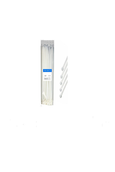 EW 500 x Set de cleme de cablu EWANTO, Lungime 300 mm, Lățime 3,6 mm, Culoare...