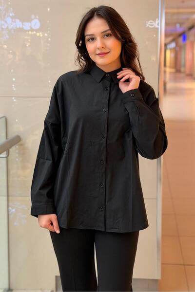 Mahal Casual Basic Cotton Shirt