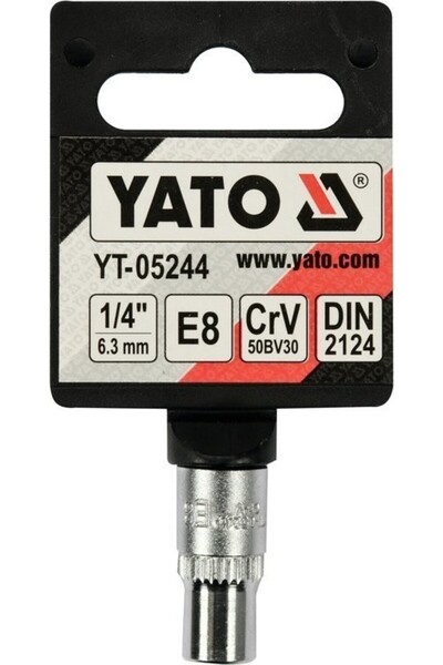 Other TORX SOCKET 1/4"" E8 YT-05244 YATO
