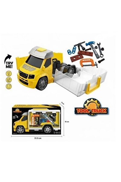 OEM Camion interactiv Tool Truck, set unelte, 33.5x18x13cm, pentru baieti 3 ani+