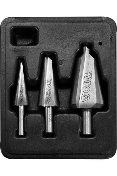 Other YT-44730 YATO 3-PIECE TAPER DRILL SET