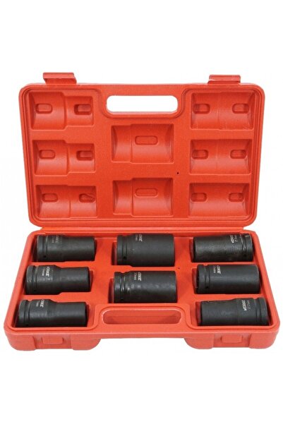 VERKE Set of 8 socket wrenches, Verke, impact, 3/4", 17-32 mm, V39471