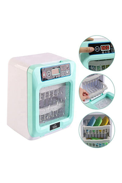 FELİTE Işıklı Sesli Dokunmatik Gerçekçi Bulaşık Makinesi Oyuncak ( Tanıtım Vi...