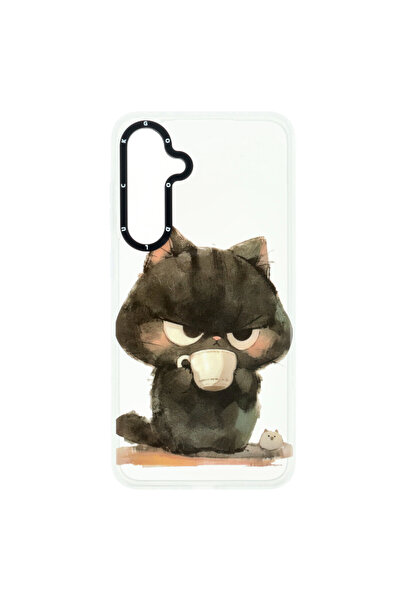 SEP Toc TPU+PC Creative Case Samsung Galaxy S24 FE Angry Cat