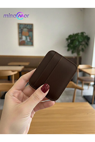 Minamor Suede Card Holder