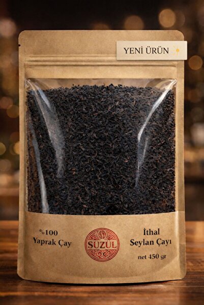 Süzül Kahve ve Baharat İthal Seylan Çayı 450 g - Gerçek Sri Lanka Lezzeti Dök...