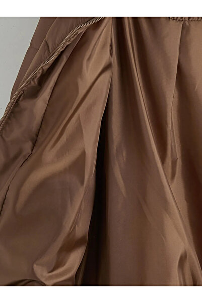 LC Waikiki Fur Hooded Women's Puffer Coat