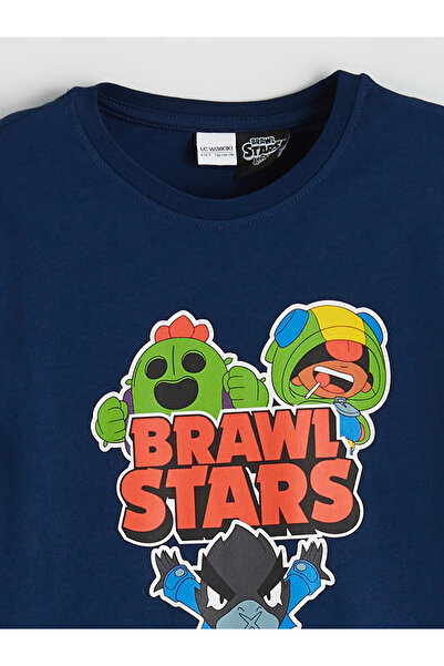 LC Waikiki Set de pijamale pentru băieți cu imprimeu Brawl Stars