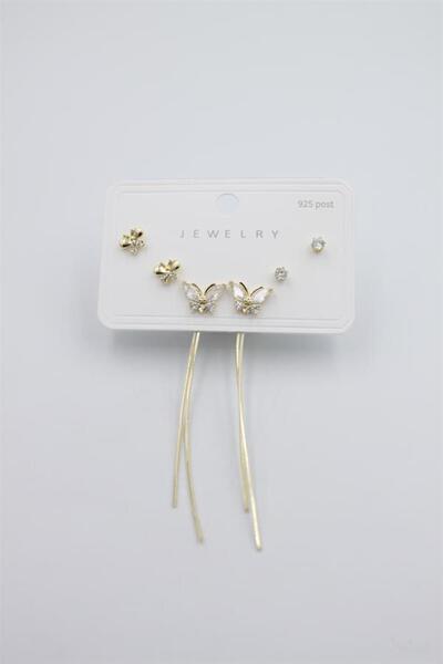 toyigoo Multiple Set Earrings - Gold