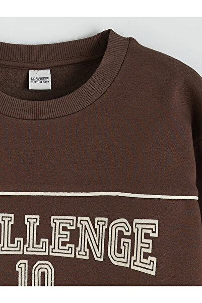 LC Waikiki Printed Boys' Thick Sweatshirt