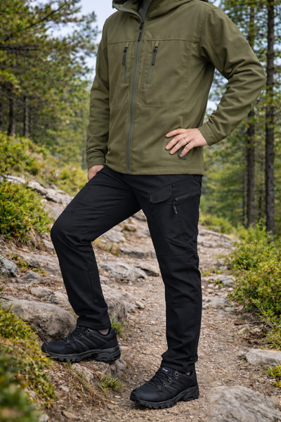 MODMEN UNİSEX KIŞLIK SOFTJEL POLARLI PANTOLON SU VE RÜZGAR GEÇİRMEZ