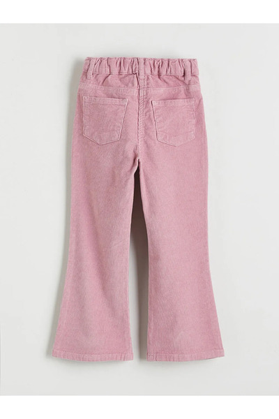 LC Waikiki Flared Velvet Girls' Trousers
