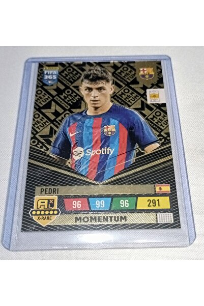 Panini Pedri Momentum Card